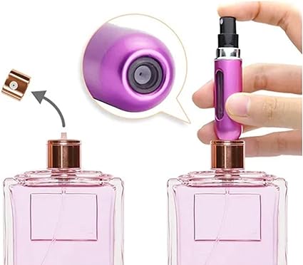 Frasco De Perfume Portátil Recarregável 8ml